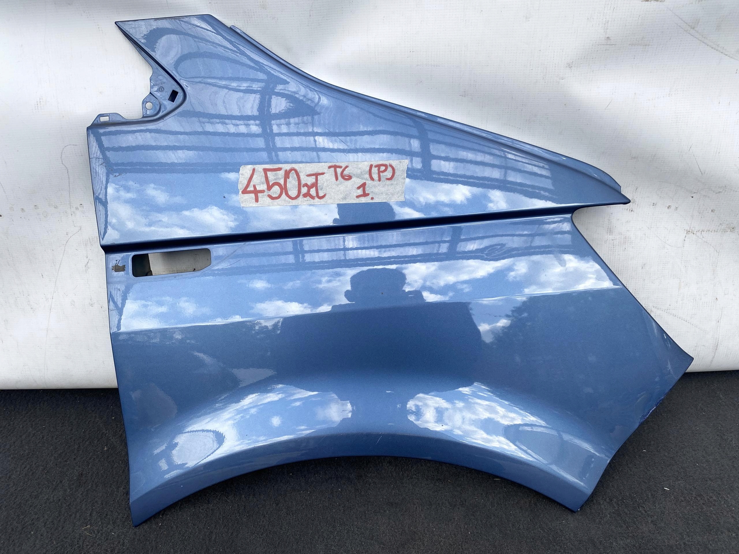 VW TRANSPORTER T6 15- fender front front right blue blue