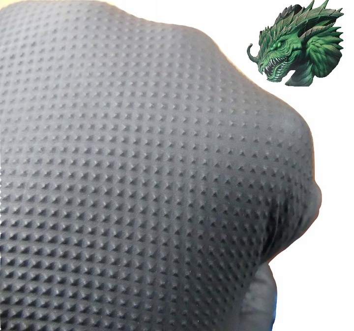 Rękawiczki Nitrylowe CZARNE Black Dragon XL 100szt Kod producenta 1234