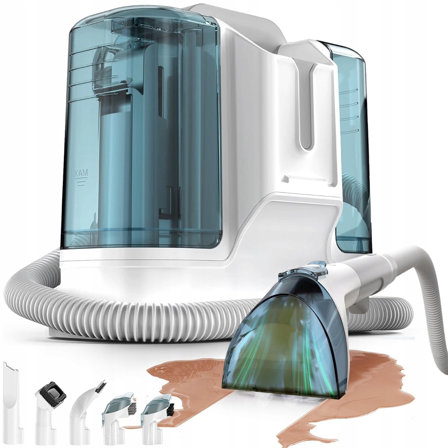 Odkurzacz Czyszczenie Odkurzacz Na Mokro I Sucho 1.8+0.6L 450W Z 6 Głów