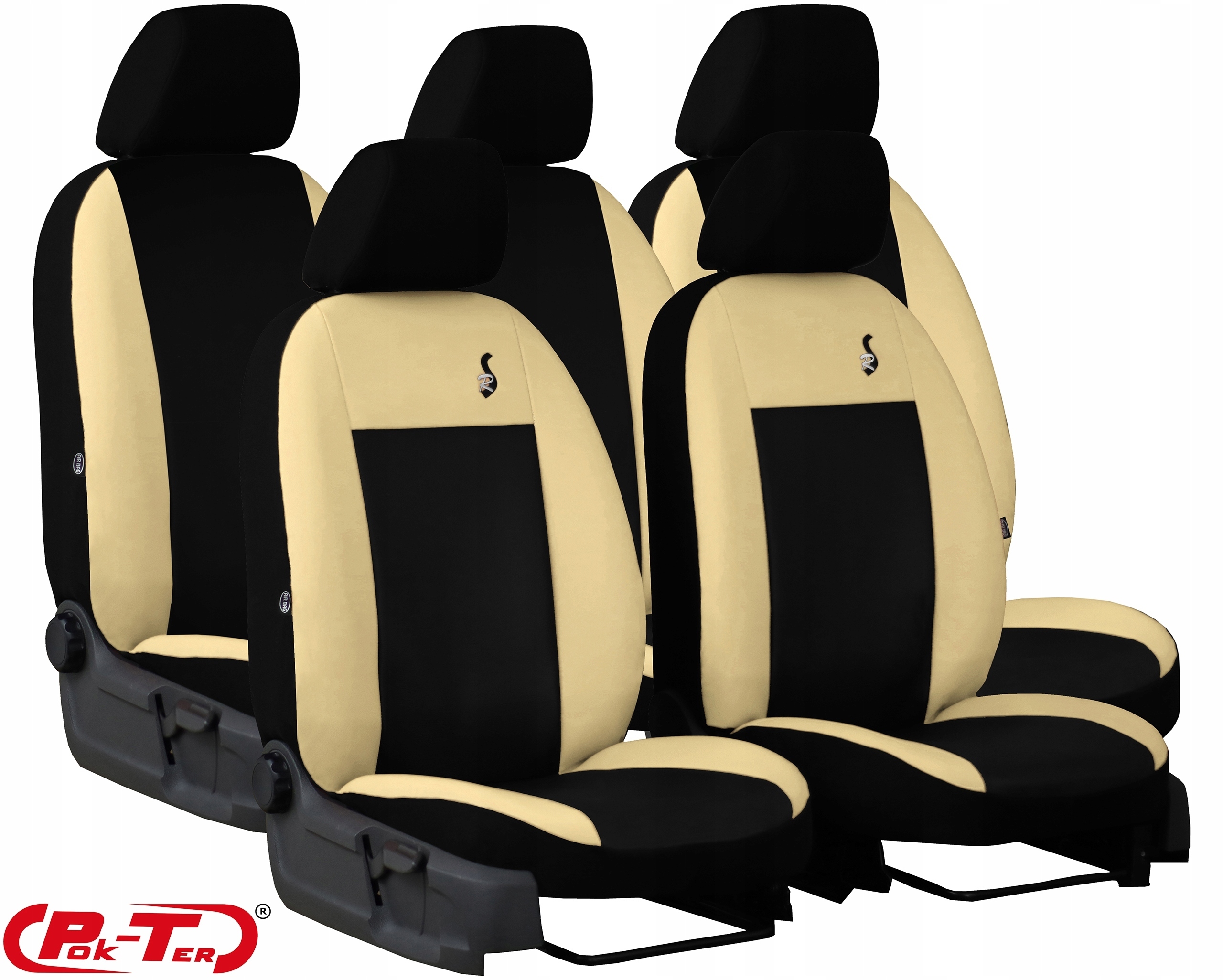 SKÓRZANE POKROWCE MIAROWE DO OPEL COMBO E 5x1 Producent Pok-ter
