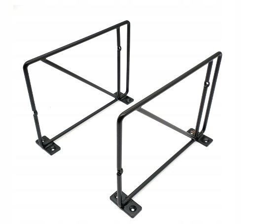 KOMPLET 3 PÓŁKI ŚCIENNE WISZĄCE LOFT INDUSTRIALNA Głębokość mebla 16.6 cm