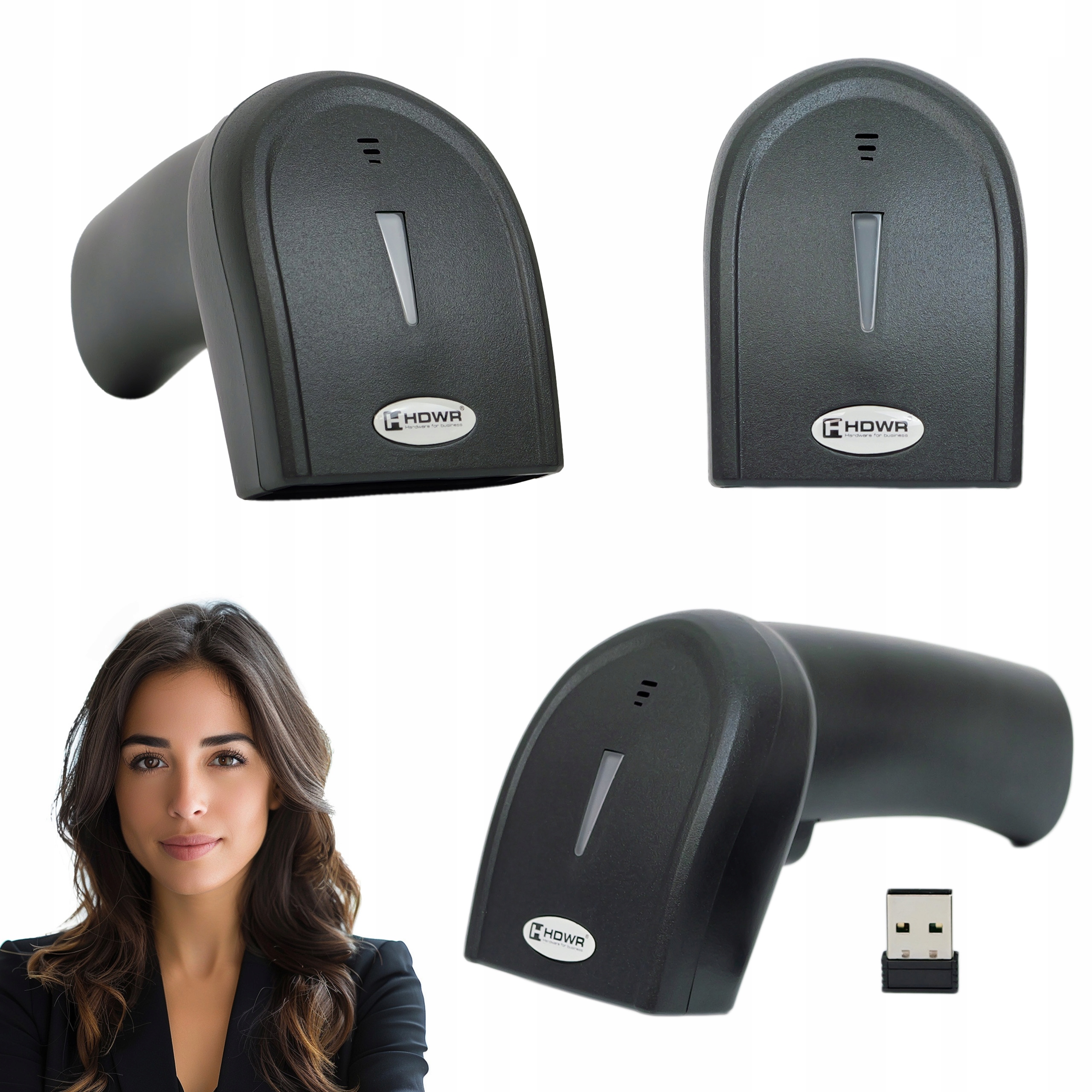 Čtečka čárových kódů s vestavěnou pamětí a Wifi 2.4G čtení z LCD