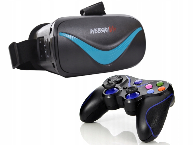 

Gogle Vr Okulary 3D do Samsung Galaxy +Gamepad
