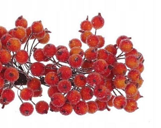 POMARAŃCZOWA jarzębina, lodowe kuleczki na choinkę Kod producenta Udekoruj jarzębina