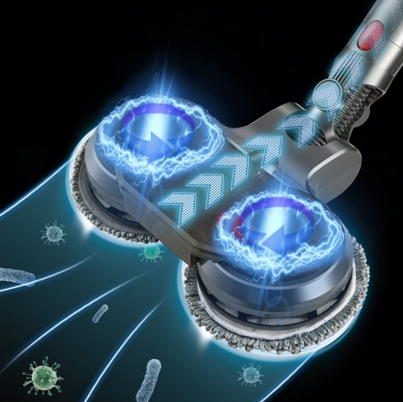 MOP GŁOWICA DO ODKURZACZA DYSON V7 V8 V10 V11 Waga produktu z opakowaniem jednostkowym 1.2 kg