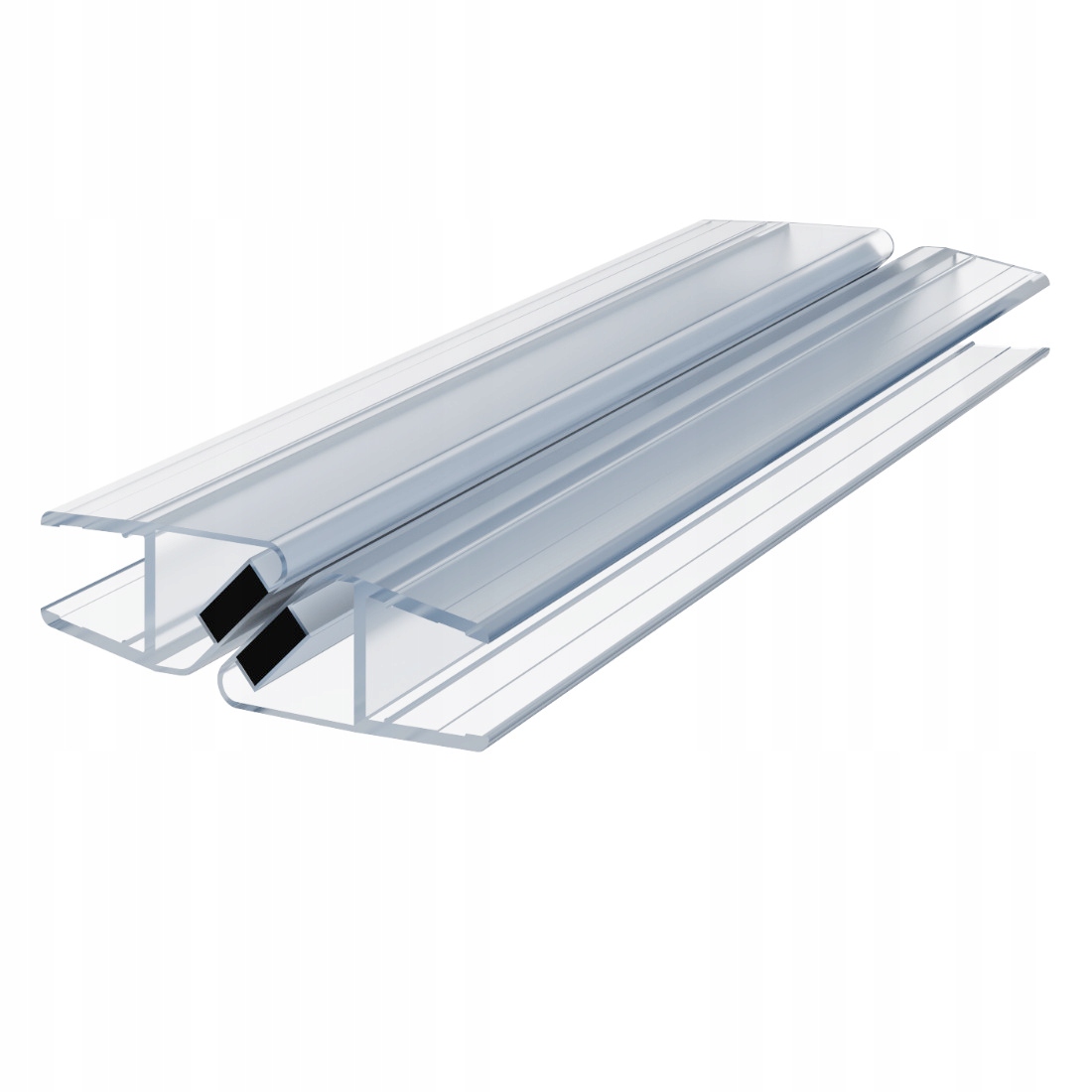 Komplet uszczelek magnetycznych do drzwi kabiny prysznicowej 8 mm 2szt