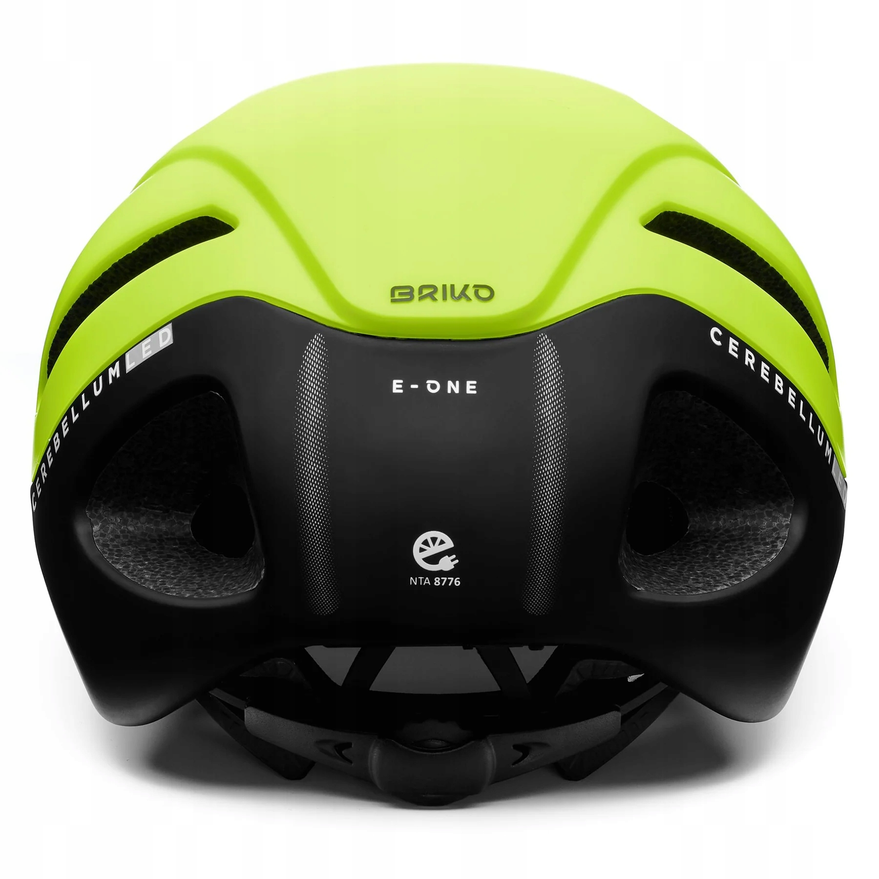 Kask rowerowy BRIKO E-ONE LED przód/tył Rozmiar M 53-58 cm Model E-ONE LED