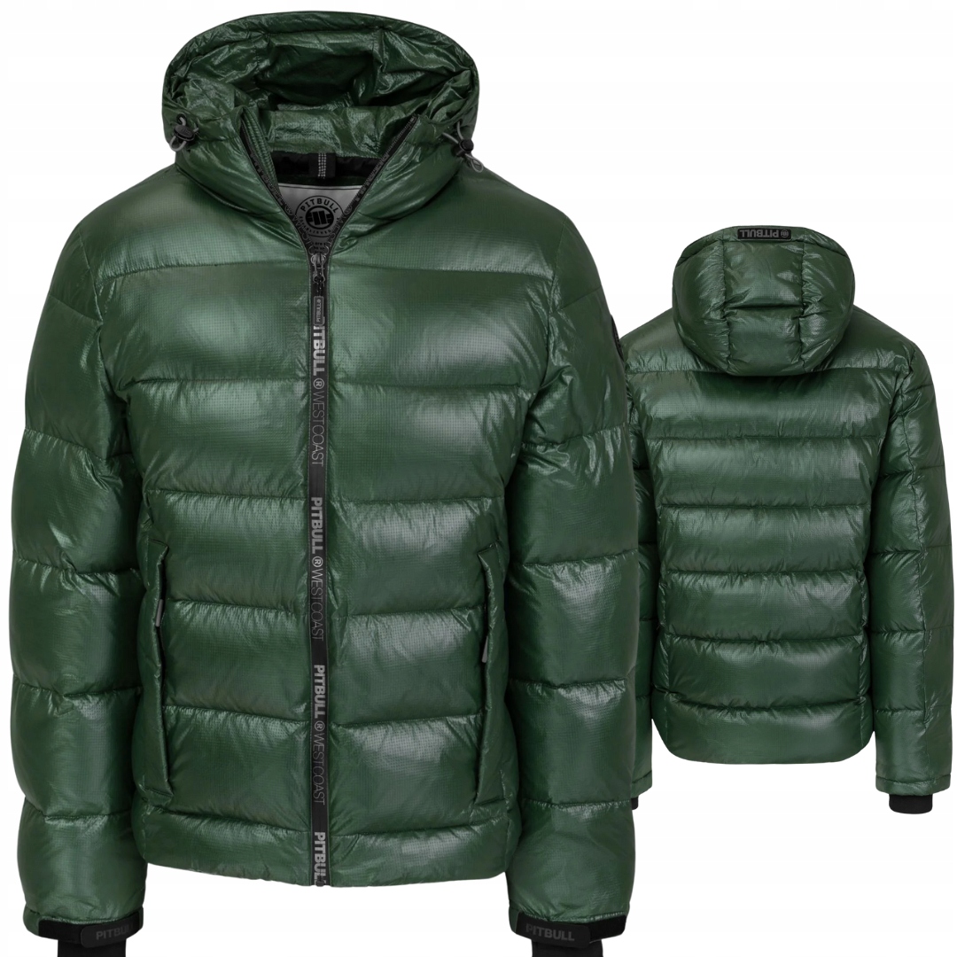 Pitbull West Coast Pánská Zimní Bunda S Kapucí Pepperwood 3XL