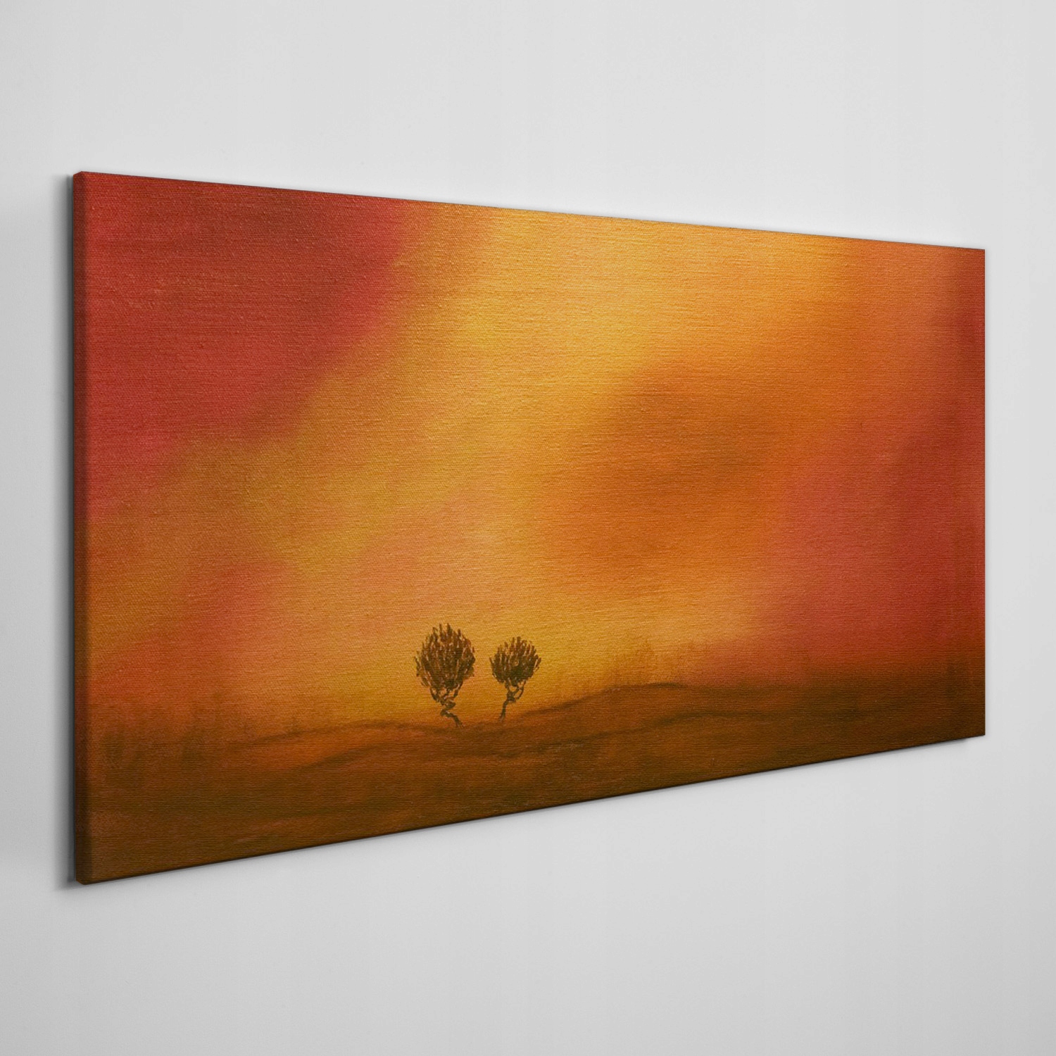 

Nowoczesny foto-obraz na płótnie Drzewa 120x60 cm