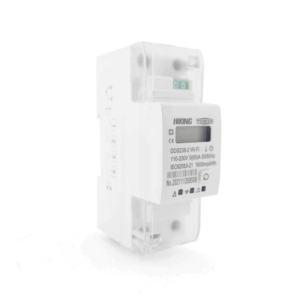 

1 Fazowy Licznik Pomiar Prądu 65A WiFi Tuya LCD