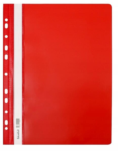 Skoroszyt A4 wpinany Biurfol - MIX kolorów - 6 szt Format A4