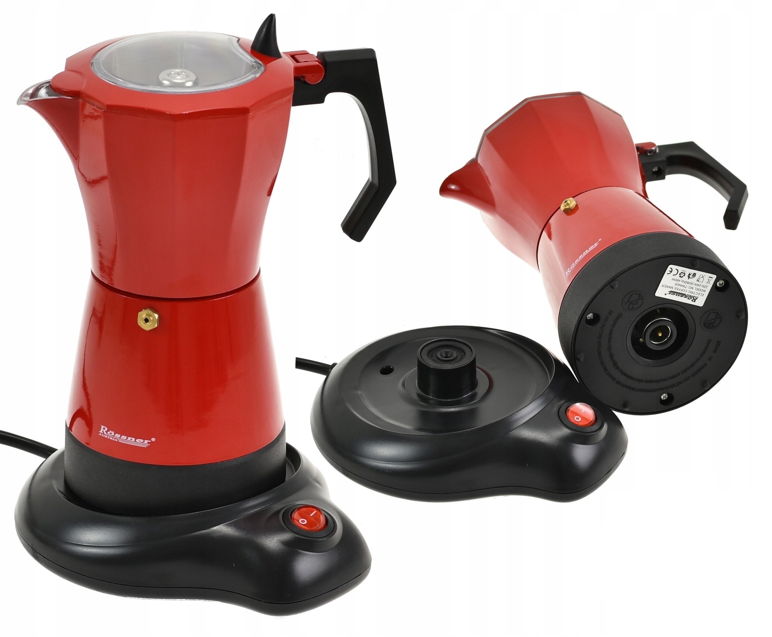 Elektryczna Kawiarka 6F 300ml Zaparzacz Ekspres do Kawy espresso Austria