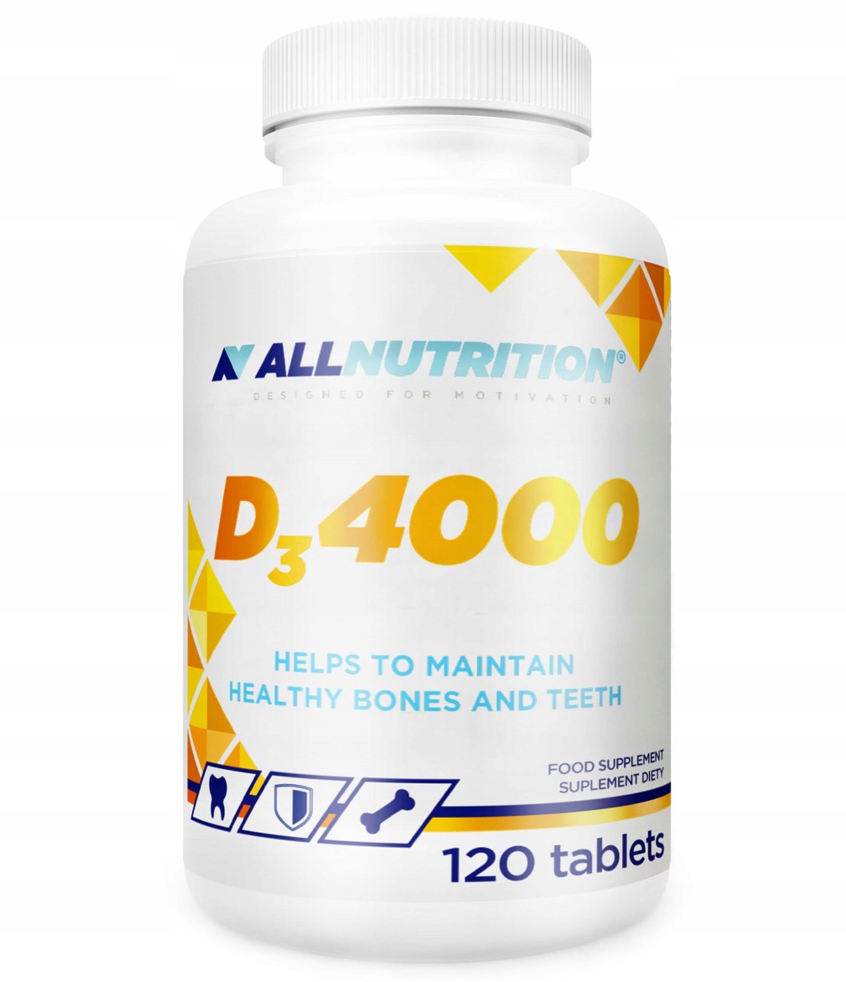 Allnutrition WITAMINA D3 4000 120 tab ZDROWE KOŚCI