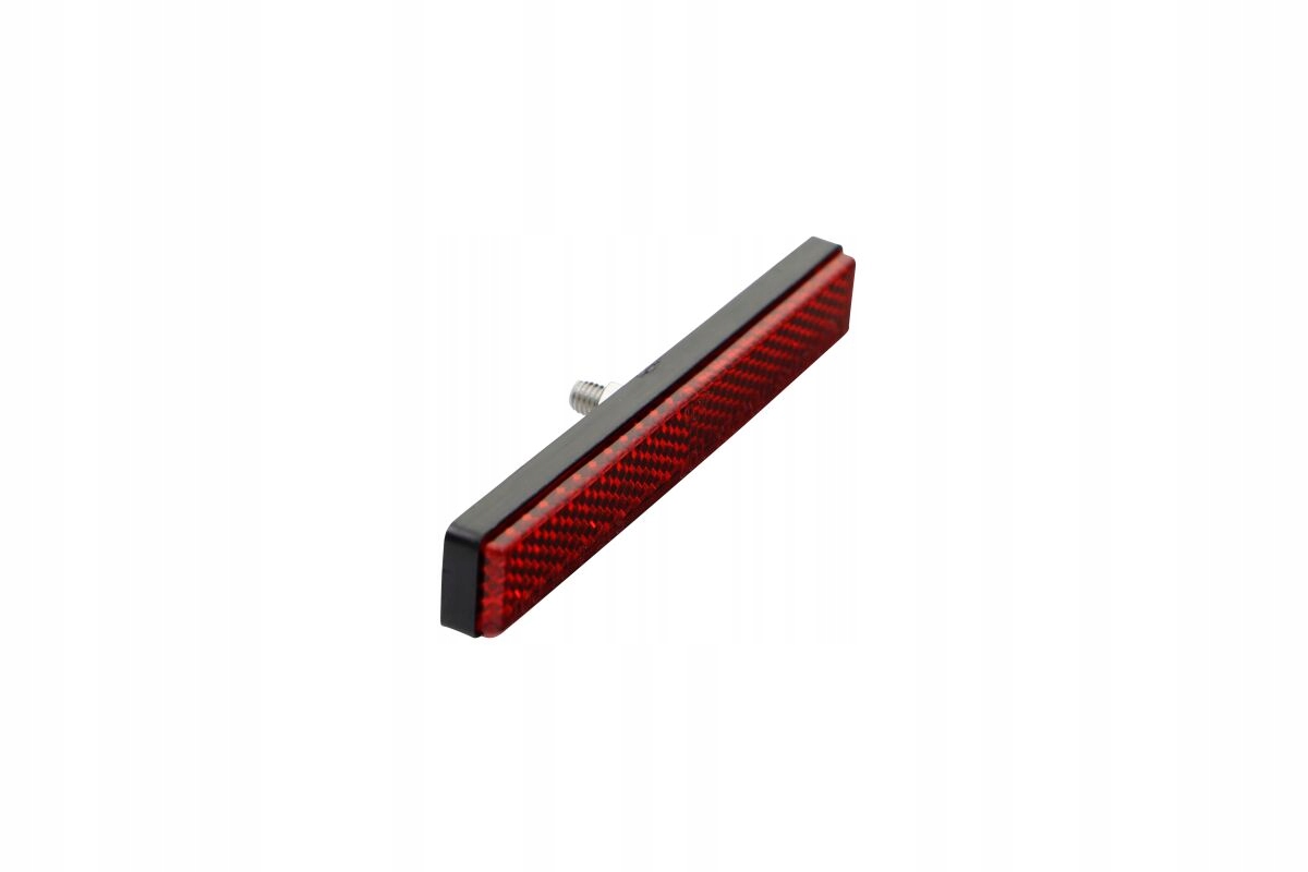 Odblask Motocykla Daytona Czerwony 100 X 13 MM