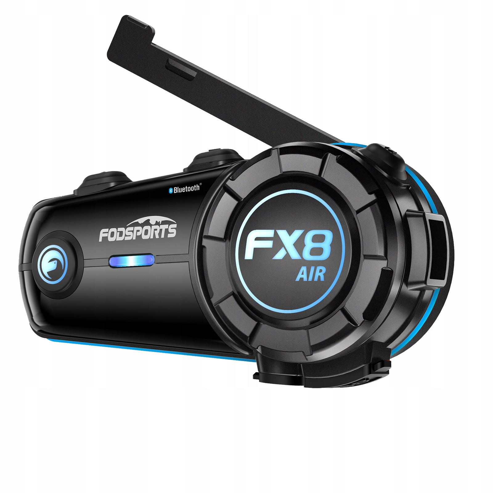 Fodsports Interkom motocyklowy FX8 Air do 4-kierunkowego połączenia,Music Share,FM
