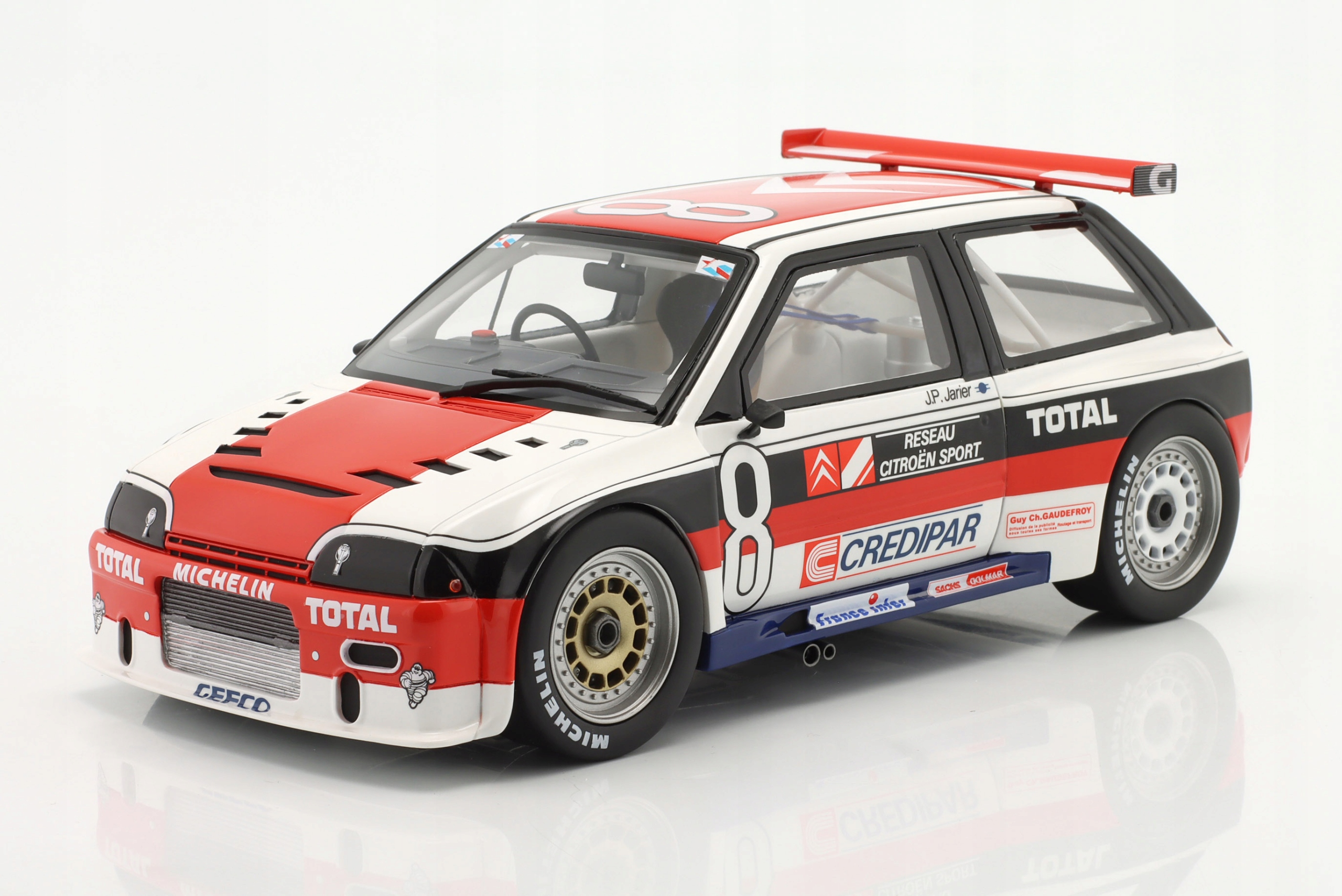 Citroen Ax Production #8 Circuit Ledemon 1988 Otto Mobile 1:18 OT419