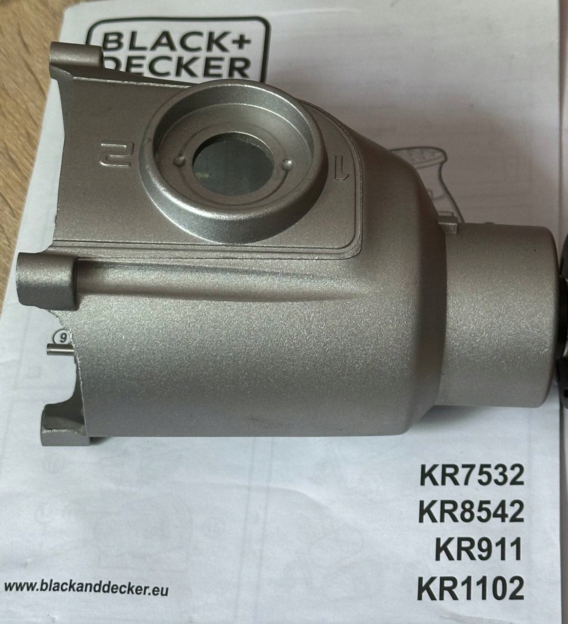 korpus przekładni wiertarka udarowa BLACK&DECKER KR1102