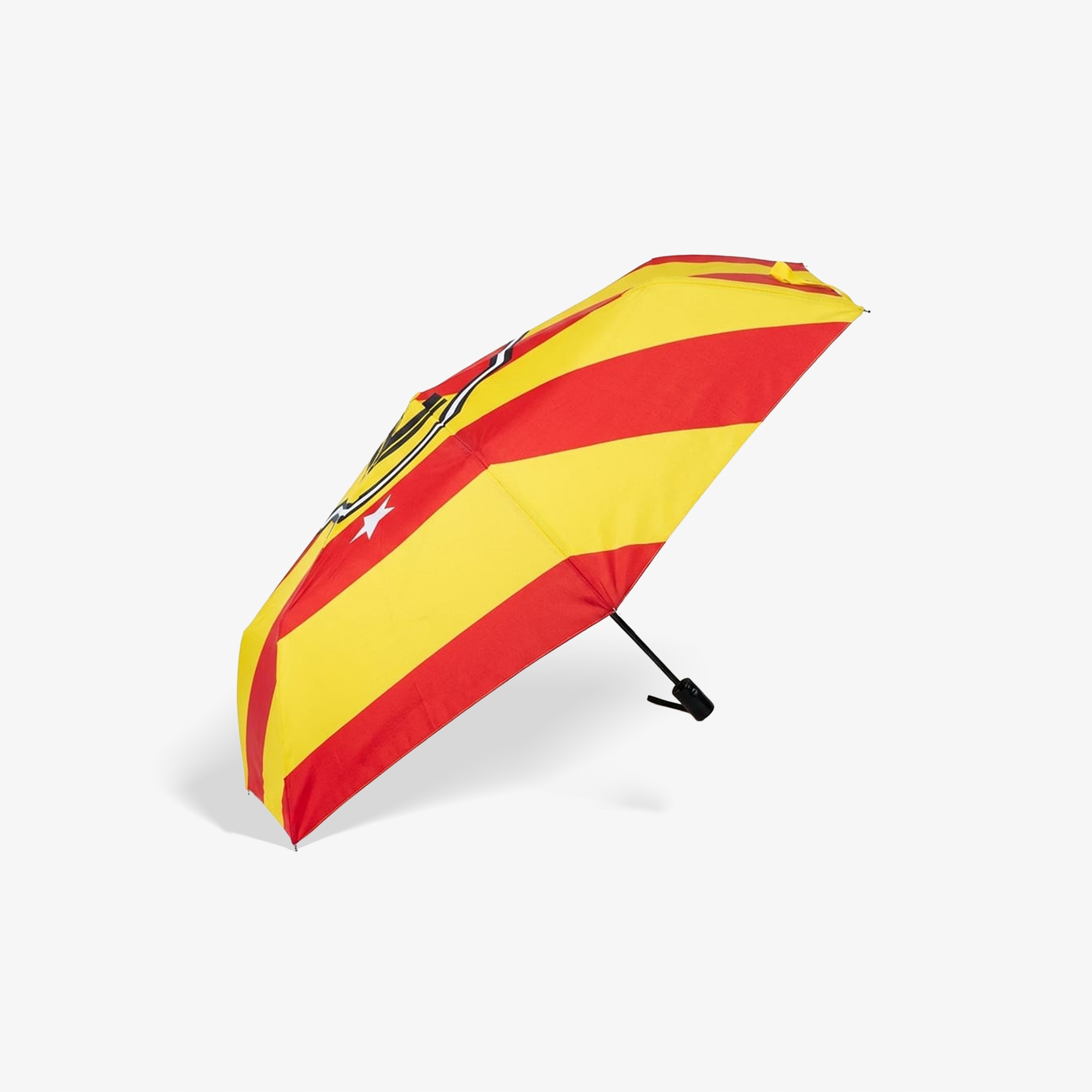 Parasol pasiak automatyczny z herbem Jagiellonia Białystok dla kibica