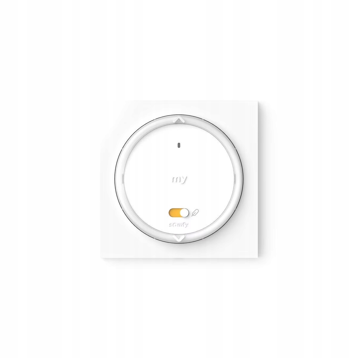 Nástenný diaľkový ovládač pre rolety Somfy Amy 1 RS100 s rámčekom