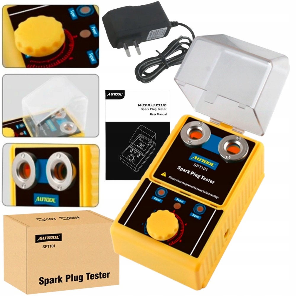 Tester zapalovacích svíček Univerzální zapalovací jiskry Cívky 2 svíčky najednou