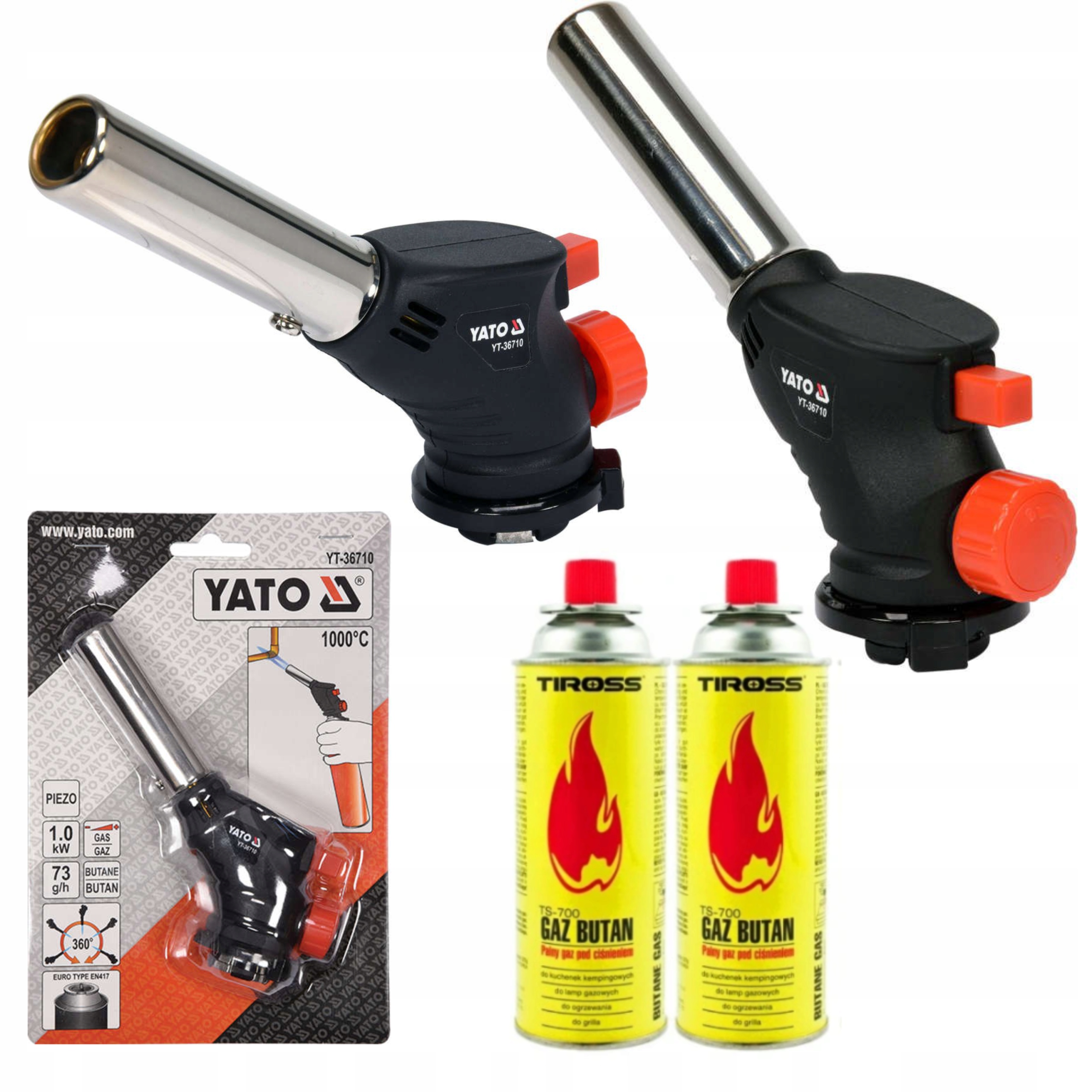 

Palnik Gazowy Lutownica Lutlampa Turbo 360 +2 Gazy