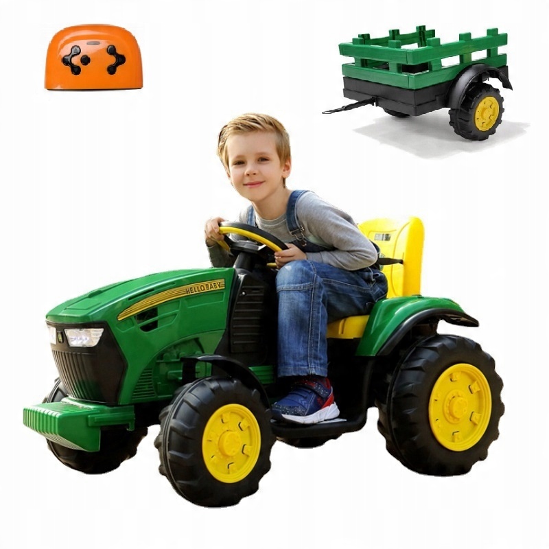 

Traktor Na Akumulator Z Przyczepa 12V