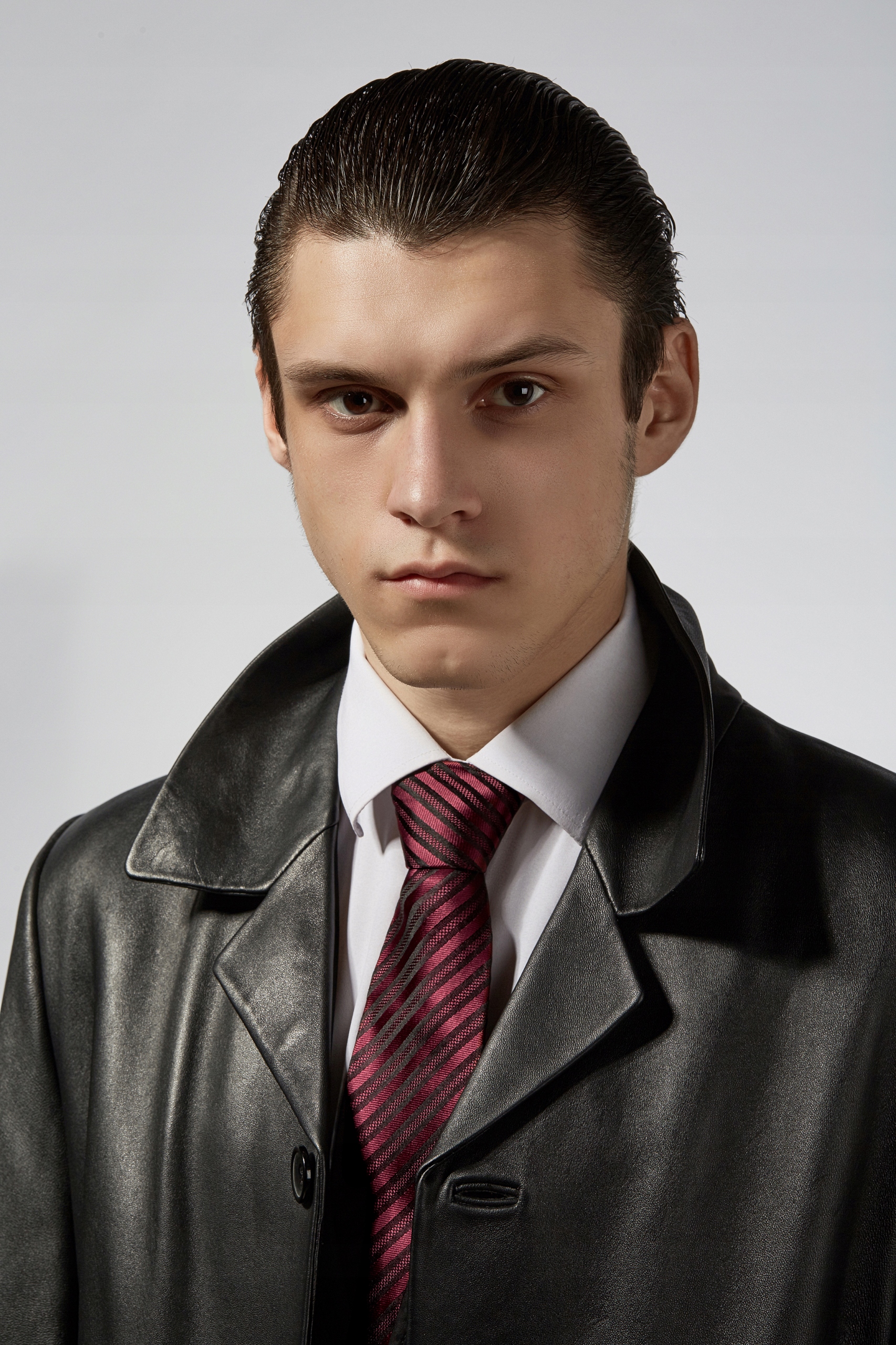 Klasyczny krawat męski elegancki w paski