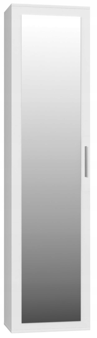 

Szafa Duo Z Lustrem Wieszak Przedpokój Biała Mat