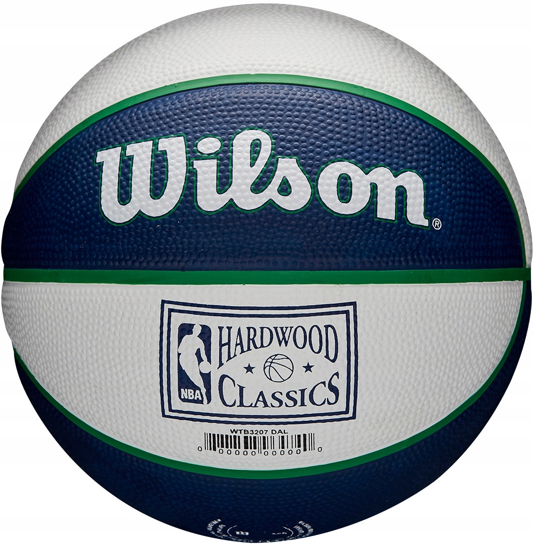 WILSON DALLAS MAVERICKS MINI PIŁKA DO KOSZYKÓWKI Model Dallas Mavericks Retro mini