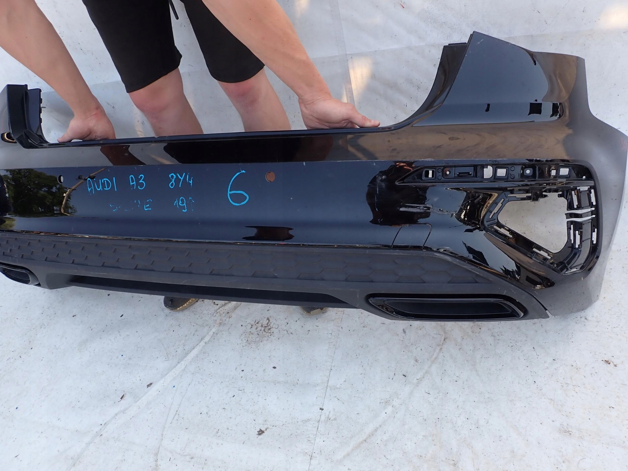 AUDI A3 8Y4 S-LINE 20- bumper rear part rear 6PDC
