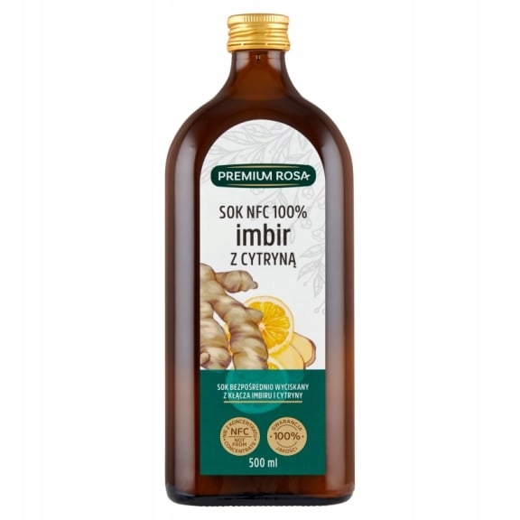 Levně Rosa Šťáva vylisovaná přímo z oddenku zázvoru s přídavkem šťávy