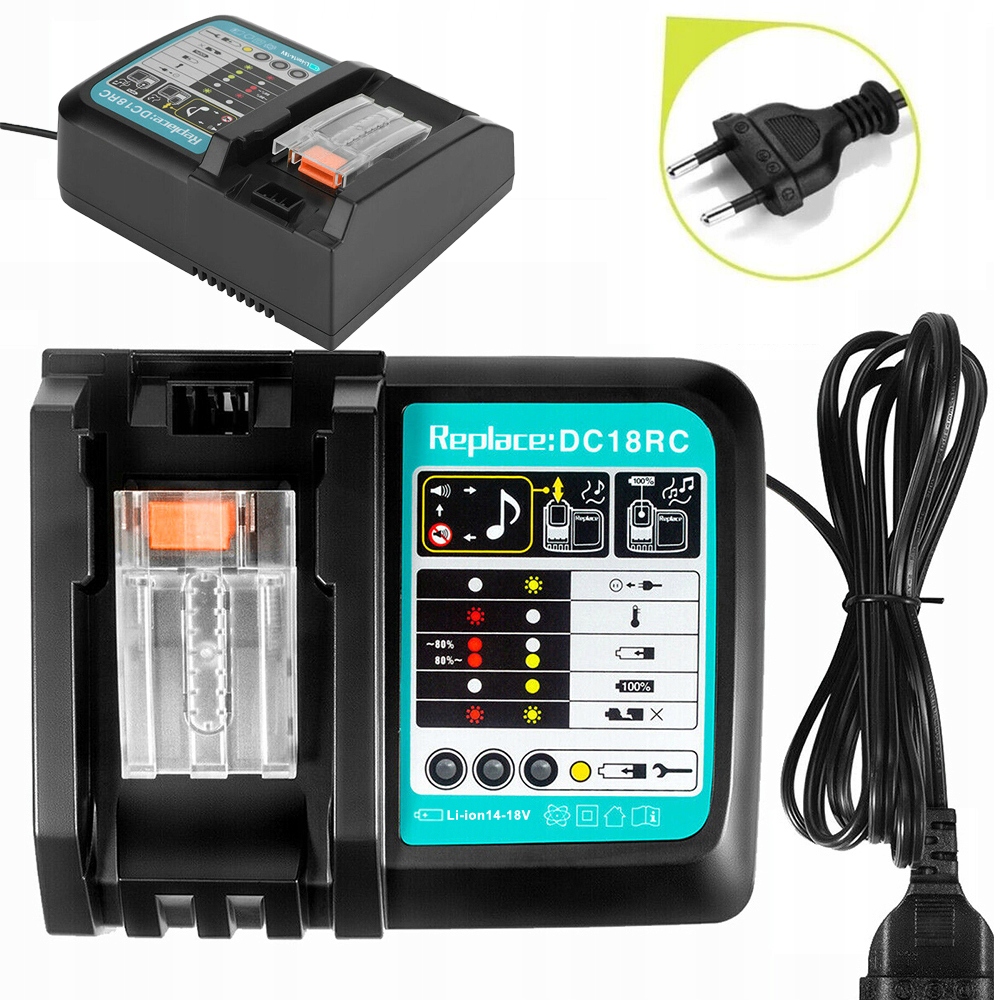 Nabíječka DC18RC Pro Baterie Makita 14,4V-18V 220V