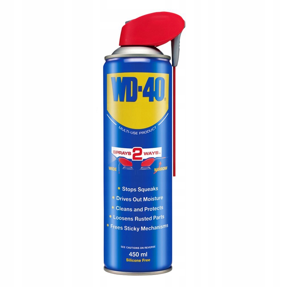 

Preparat wielofunkcyjny WD-40 z aplikatorem 450 ml
