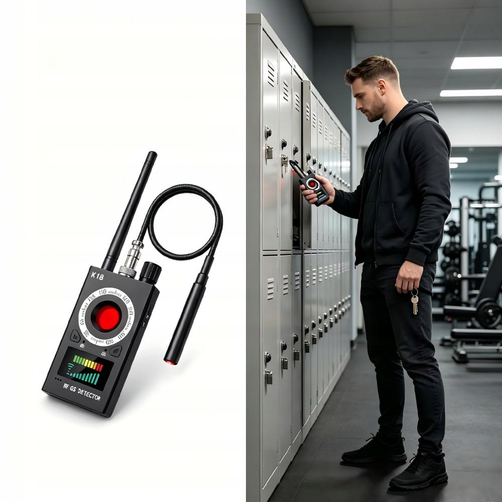 Detektor Odposlechů Gps Lokátorů Gsm Lte Detektor Ir Kamer A Wifi
