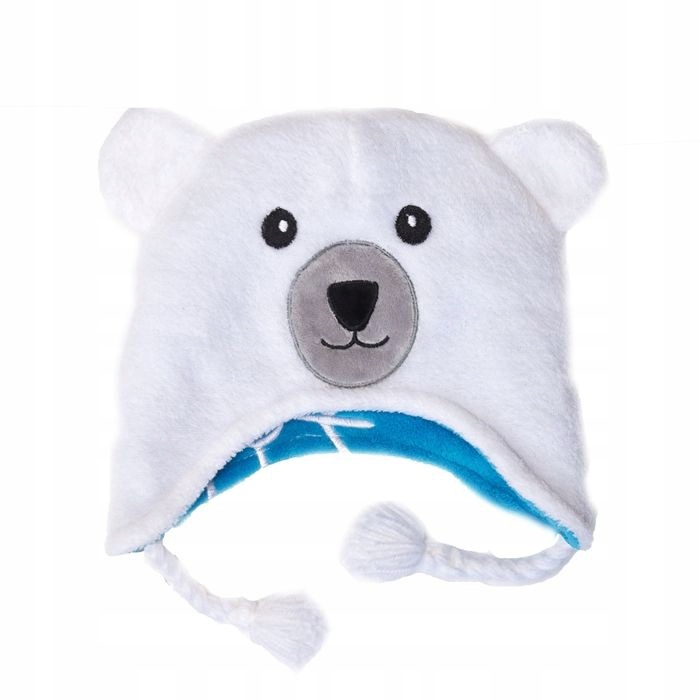 ZIMOWA CZAPKA DWUSTRONNA PŁATEK ŚNIEGU/MIŚ L - FLAPJACK