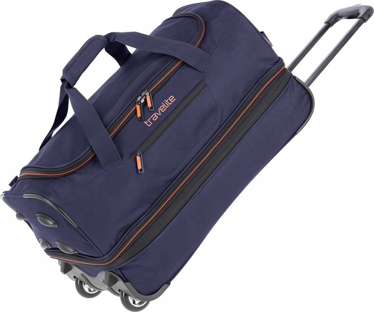 Cestovní taška na kolečkách Travelite Basic S, modrá