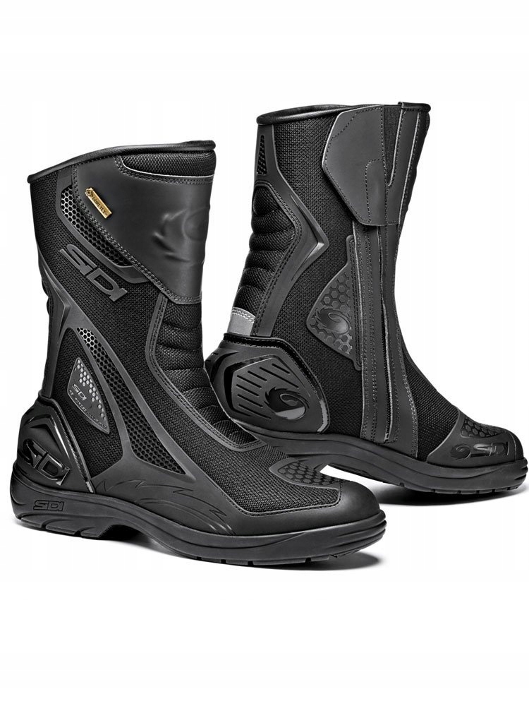 Turistické nepremokavé motocyklové topánky Sidi Aria Gore-tex čierne 45