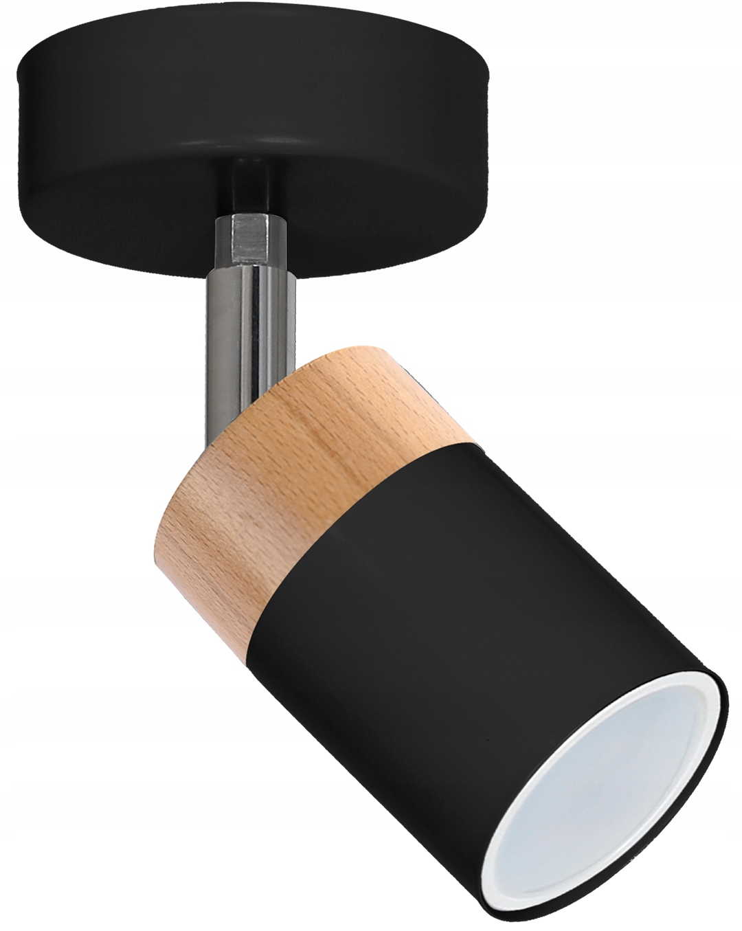 Nástěnné svítidlo Joker Black/wood 1xGU10 Milagro nástěnná lampa 1xGU10