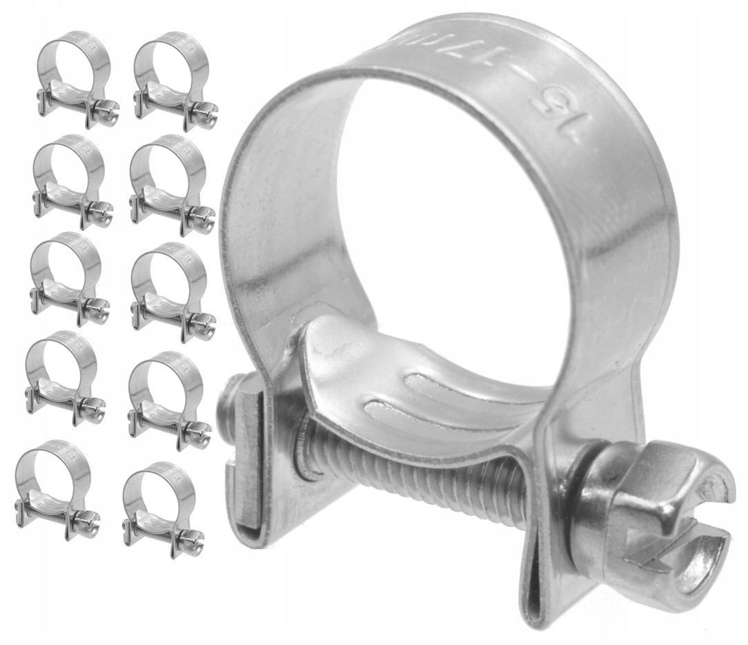 

Opaska Obejma Zaciskowa mini Gbs 7-9 mm 10 sztuk