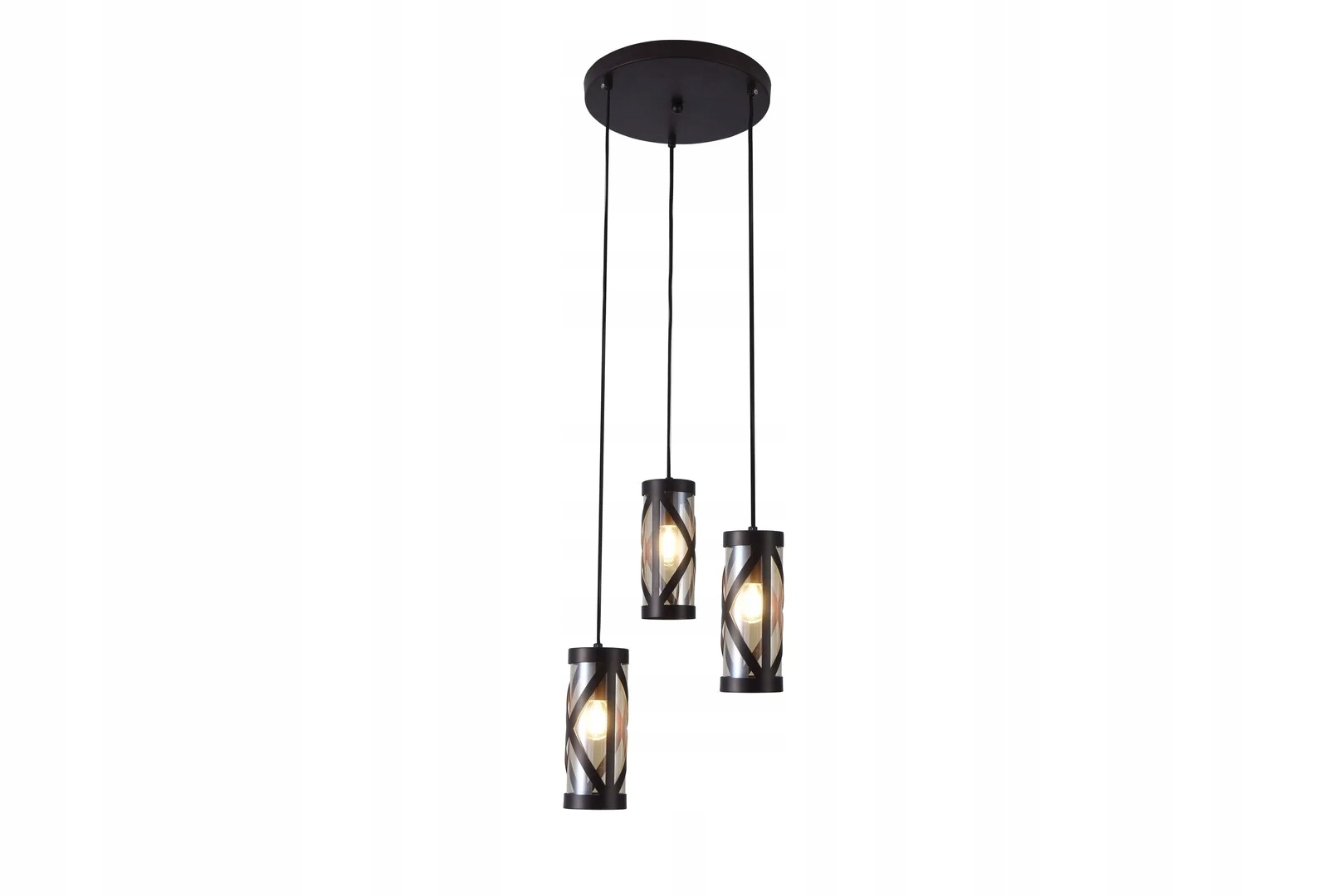 Závěsné svítidlo E14 3x40W, hnědá barva, model 5339 Oberon Rabalux