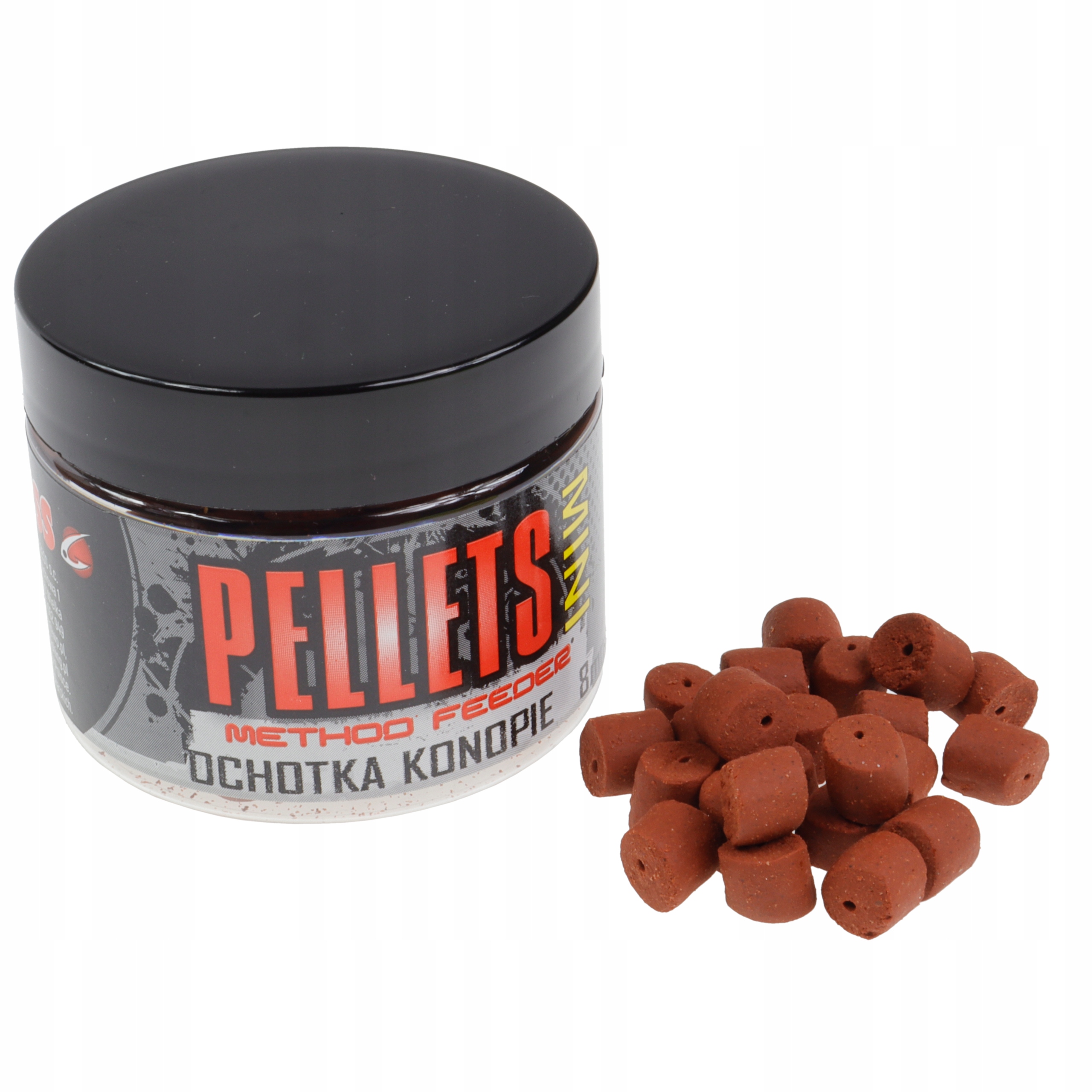 MIni pellet haczykowy 8 mm Ochotka Konopie Profess Method Feeder przynęta