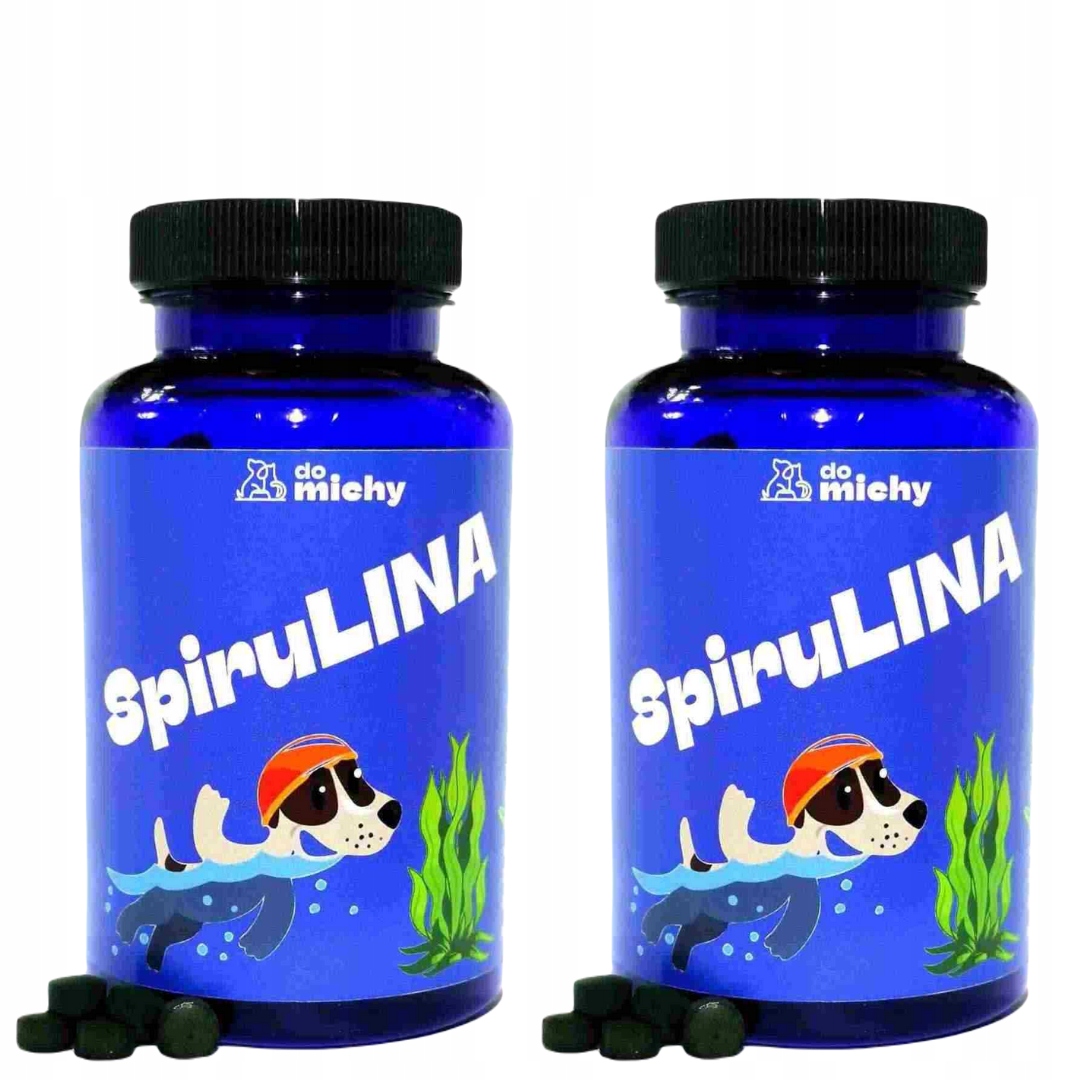 Levně Do michy 2x Spirulina 600 tablet pro psa a kočku (dvě balení)