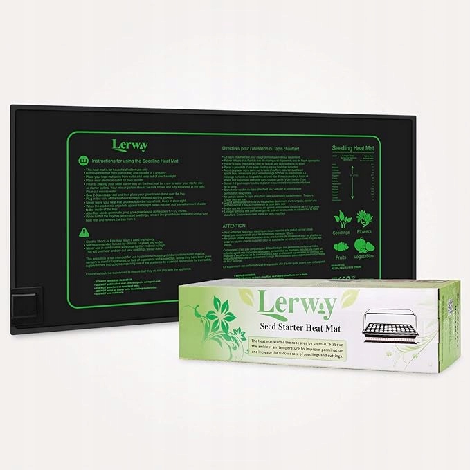 Vyhřívací Podložka Pro Sazenice Rostlin, Vyhřívaná Podložka Urychluje Růst