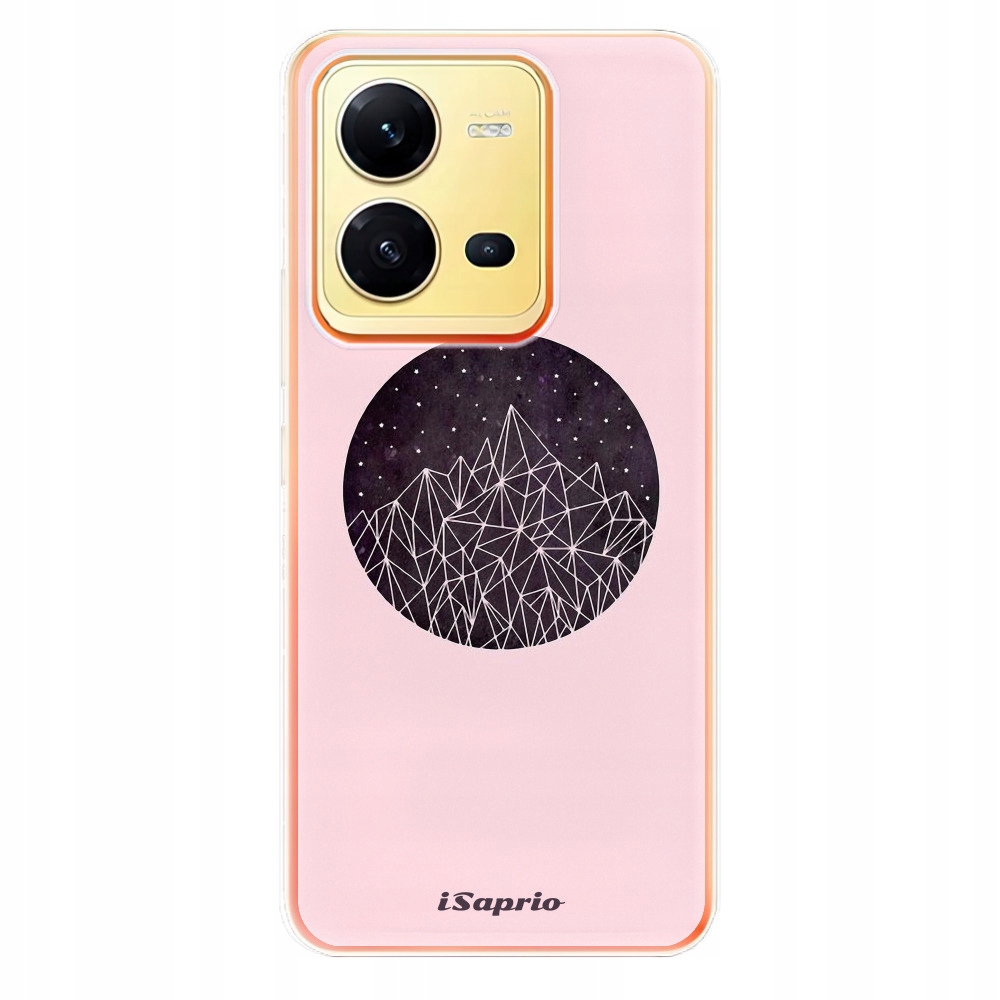 Silikonowe etui iSaprio Digital Mountains 10 do Vivo X80 Lite 5G