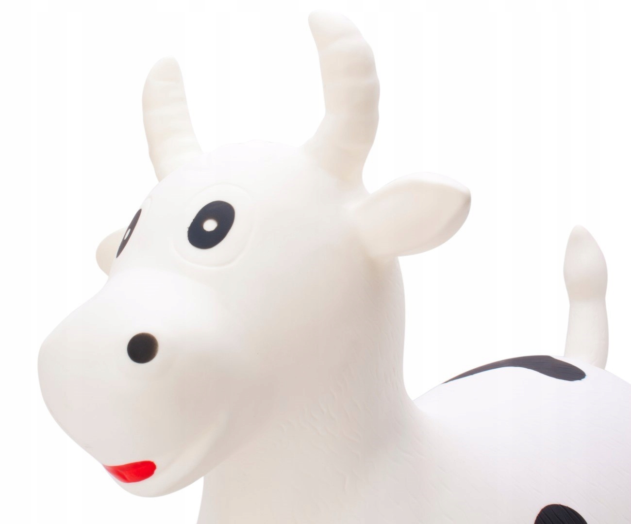 GUMOWY SKOCZEK Byszek + POMPKA biała Wiek dziecka 3 lata +