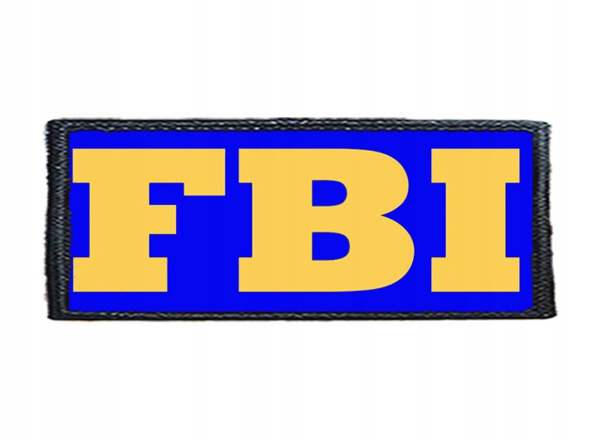 

Naszywka Fbi