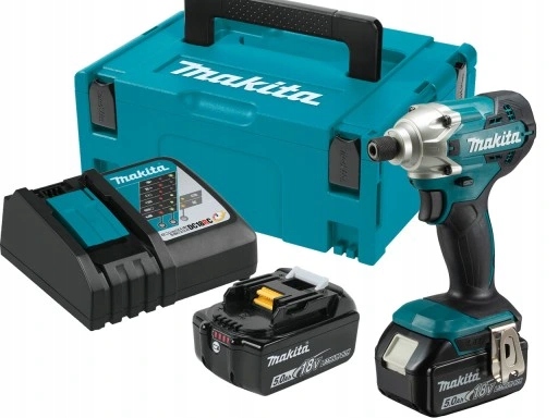 Wkrętarka Udarowa AKU.1/4'155NM 18V 2*5.0AH Makita