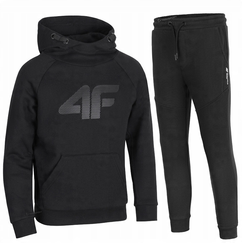 

4F Chłopięcy Dres Komplet Bluza Spodnie 164