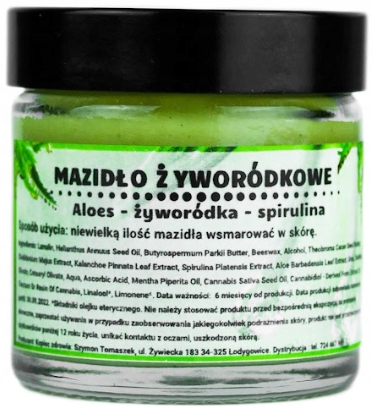 

Mazidło żyworódkowe żyworódka aloes spirulina 60ml