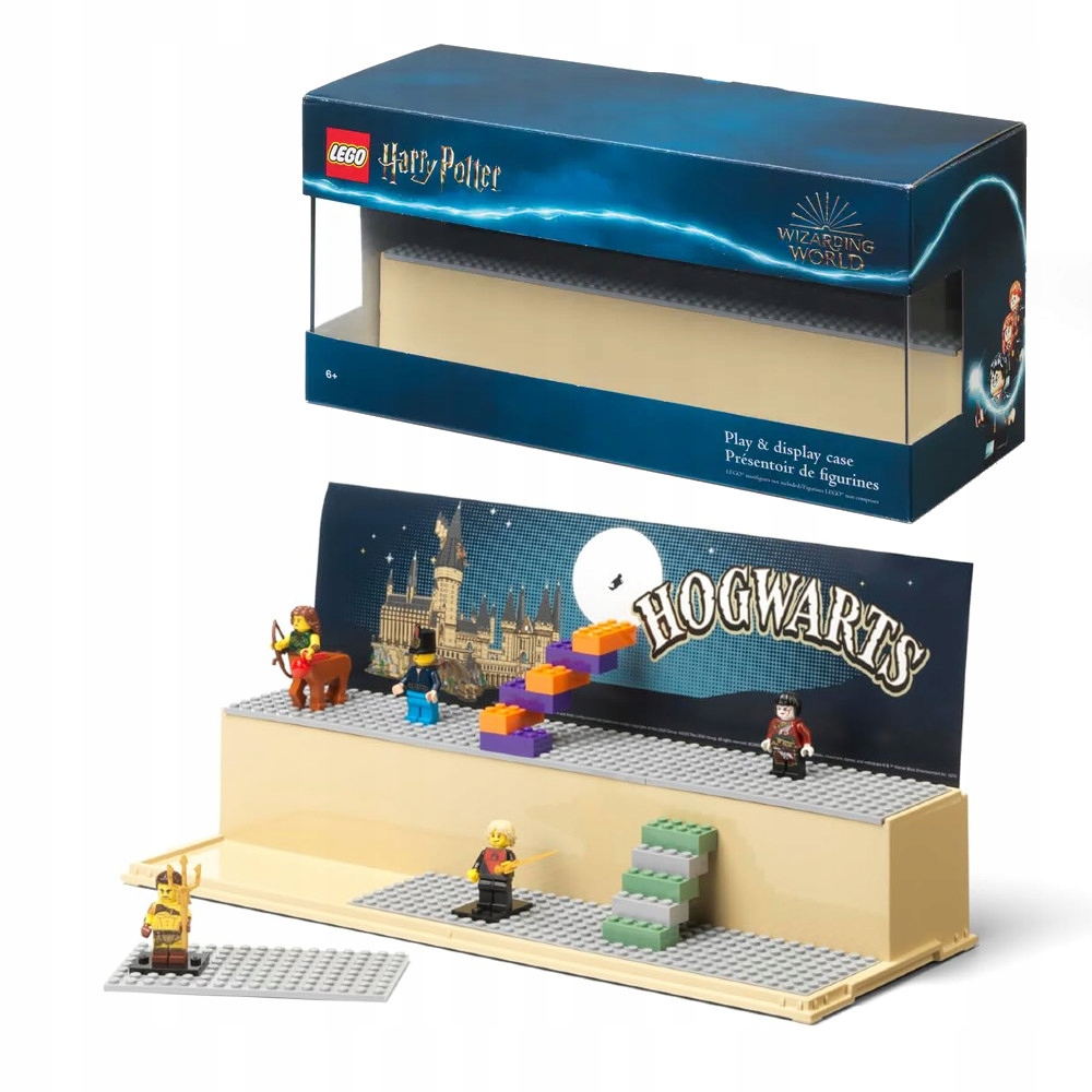 Lego Harry Potter Velká Vitrína Pro Minifigurky, Úložný Prostor, Dvojitá Vitrína